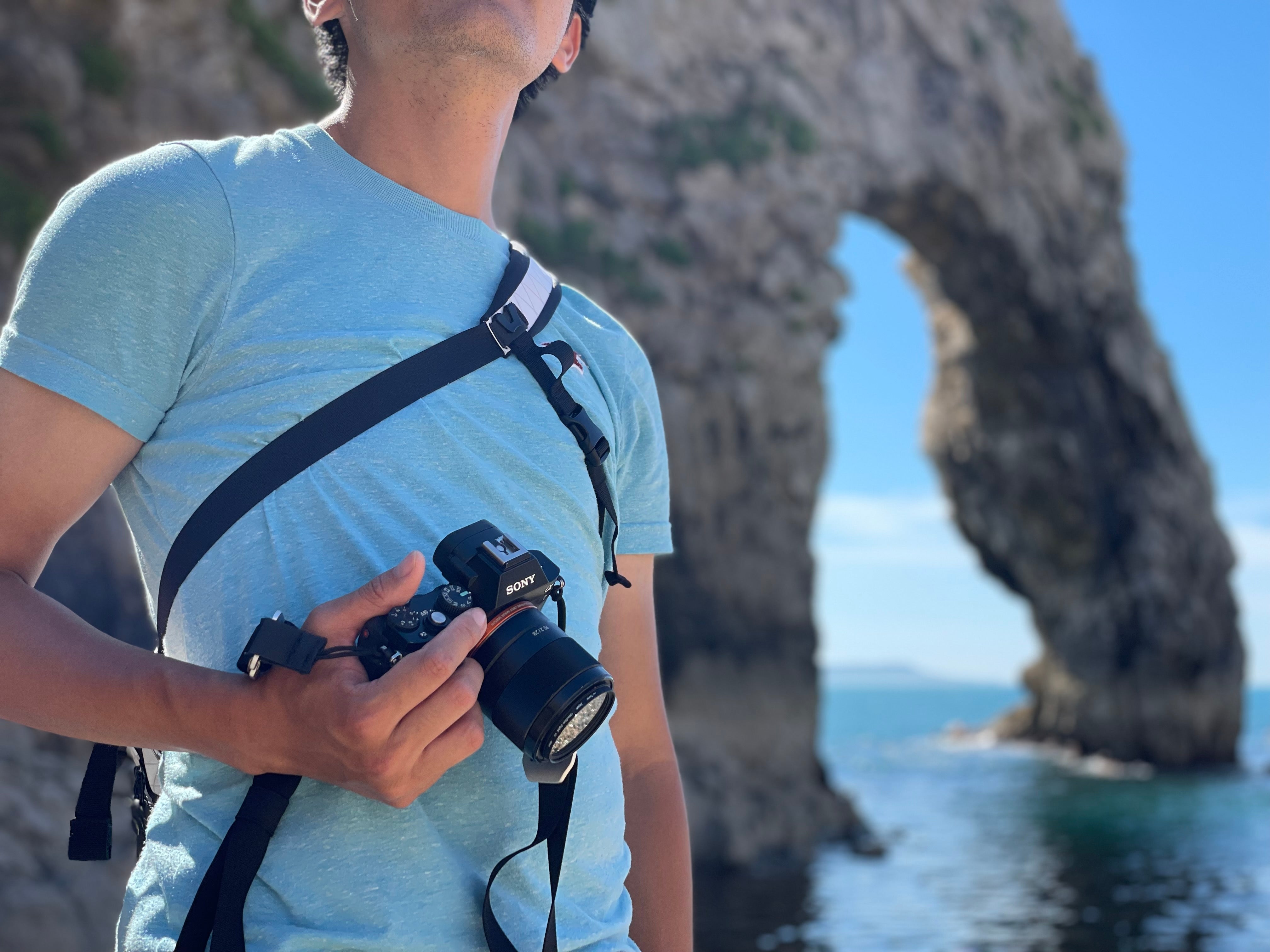 Stabilisation strap for Pro Camera Sling – instinctbackpack